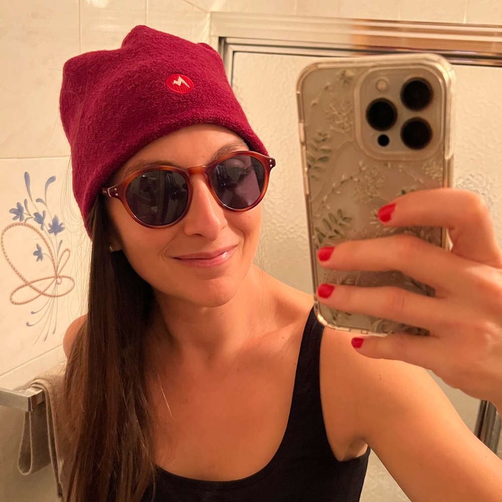 Marmot Verglas Wool Hat - Garnet Red View 2